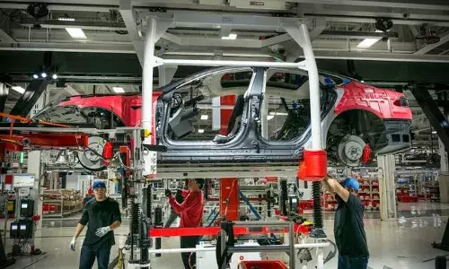 Telangana govt in talks with Tesla to set up electric car plant