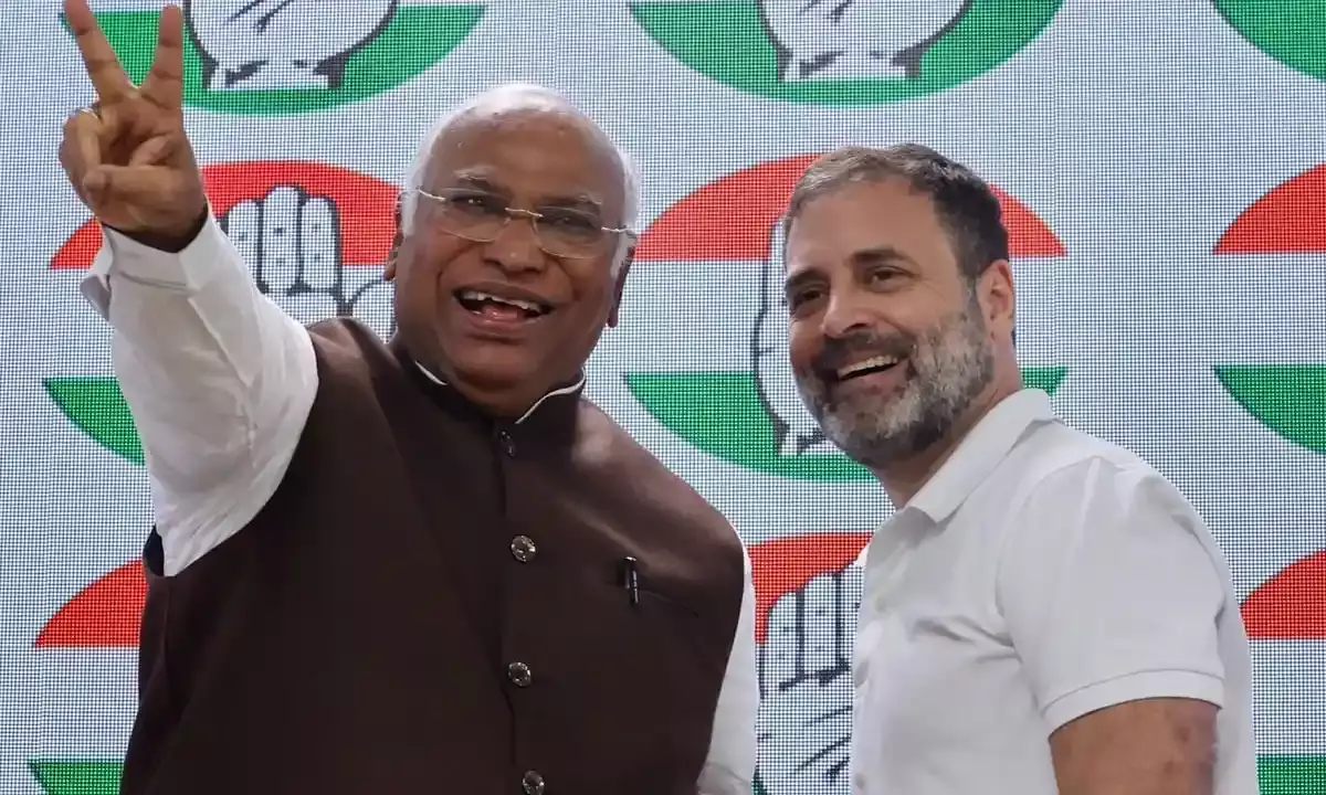 Kharge, Rahul Gandhi to address poll rally in Hyderabad today