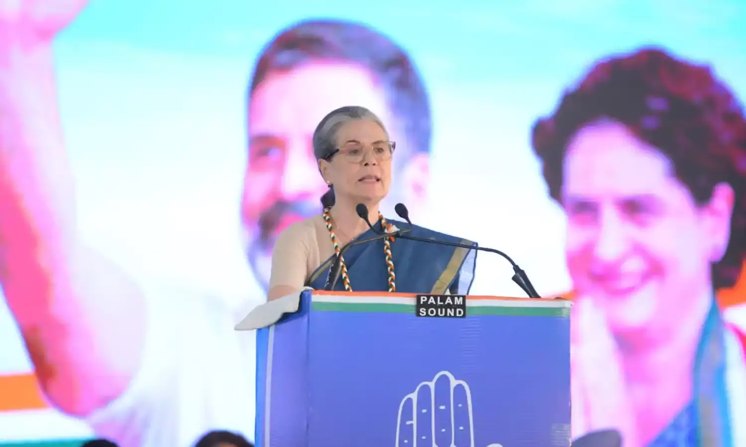 Intimidating tactics used to force opposition leaders to join BJP: Sonia Gandhi