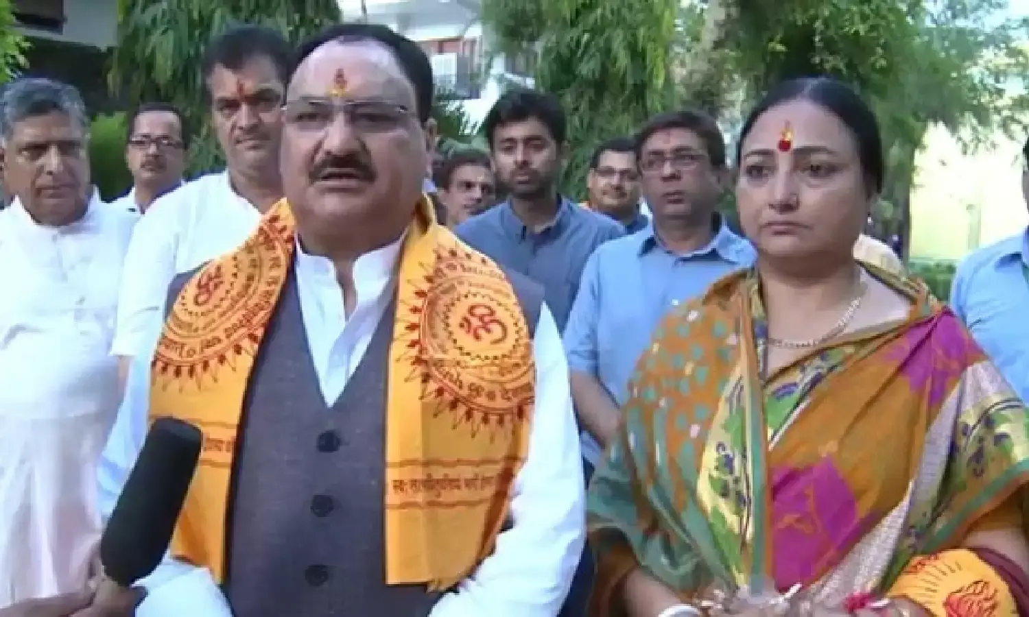 Stolen SUV of J P Naddas wife recovered from Varanasi, 3 held