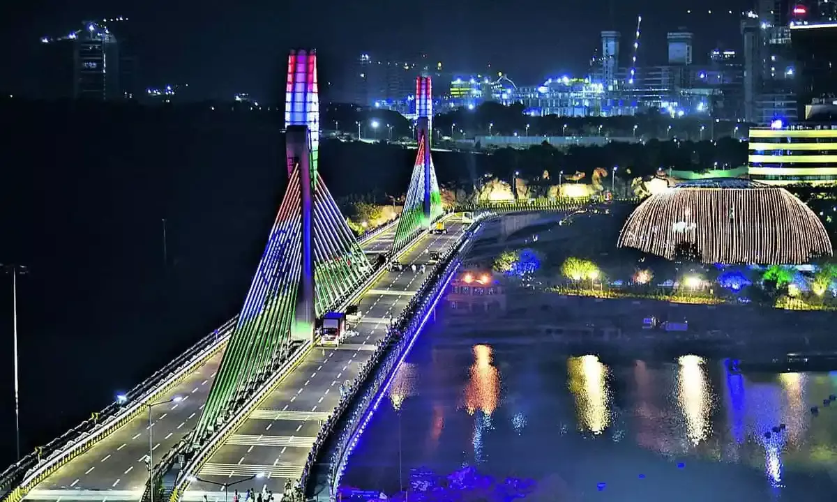 Rs 1000 fine for clicking selfies, birthday celebrations on Durgam Cherruvu bridge