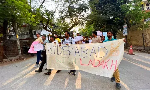 Hyderabad stands with Ladakh: A call for democracy and ecology