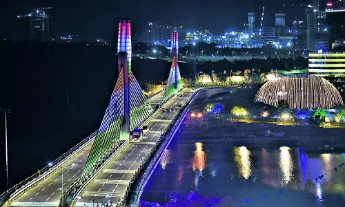 Rs 1000 fine for clicking selfies, birthday celebrations on Durgam Cherruvu bridge