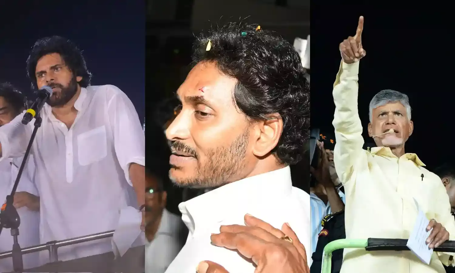 Jagan, Naidu, PK: In poll season, Andhra politicians under attack from stone pelters