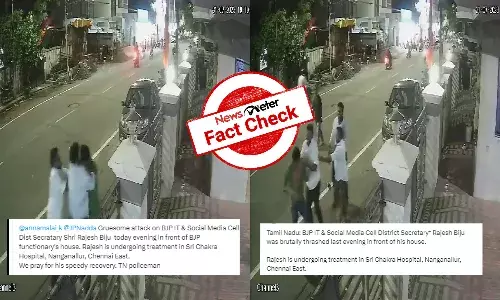 Fact Check: Old video of attack on BJP leader in Tamil Nadu shared as recent