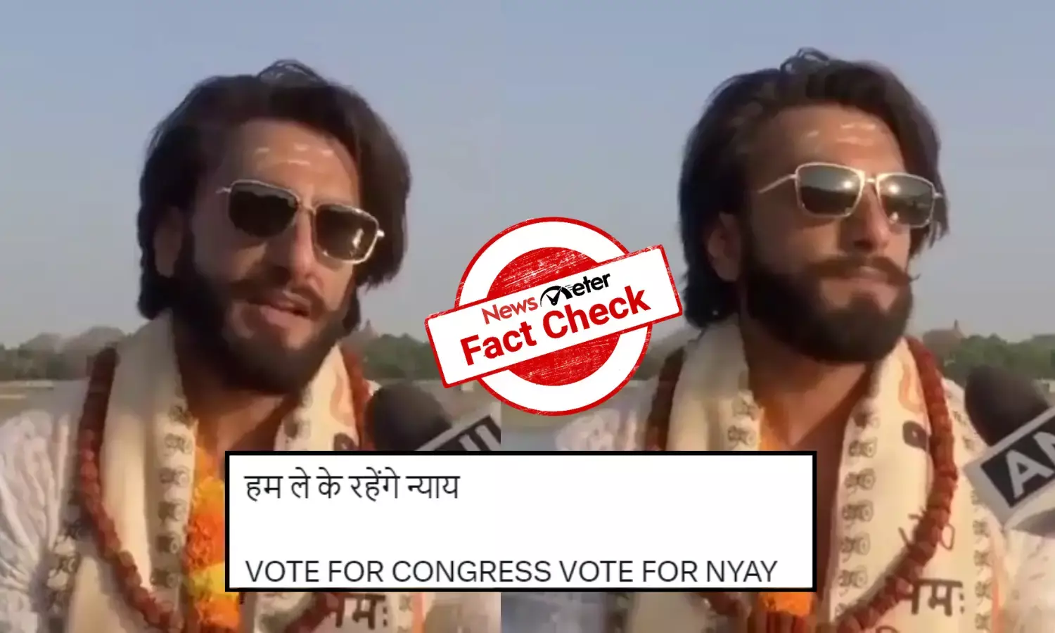 Fact Check: Video of Ranveer Singh speaking critically about PM Modi is edited