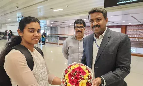 Sole woman among 17 Indians onboard seized vessel MSC Aries returns home from Iran