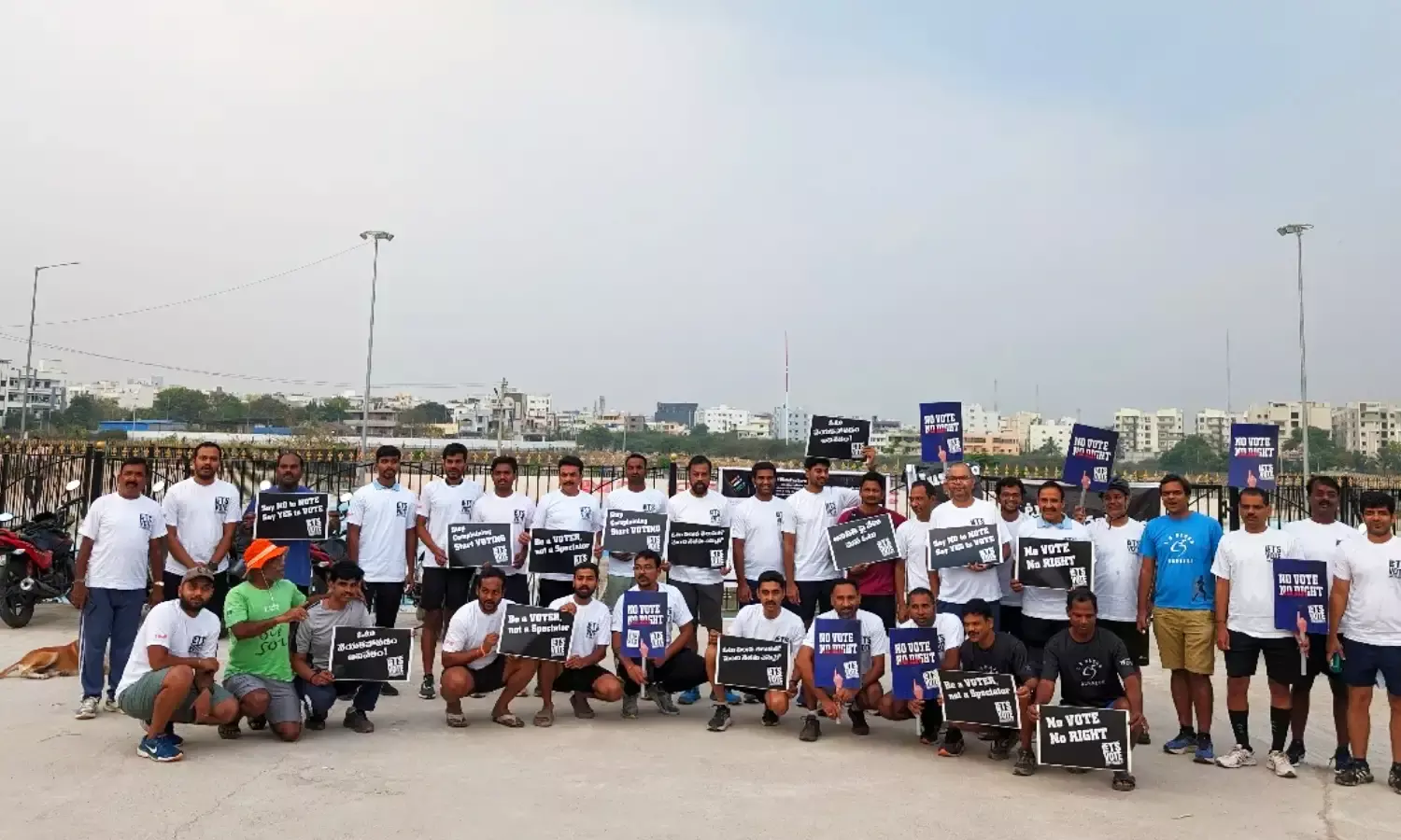 Every Vote Counts: LB Nagar Runners organise 10K Democracy Run on May 13