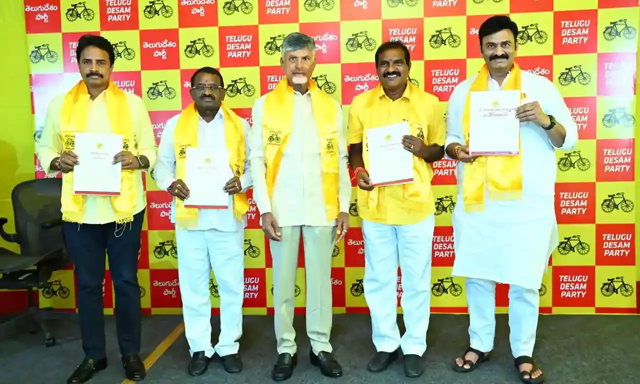 TDP replaces 5 AP Assembly candidates; RRR, Bandaru, MS Raju, Giddi Eswari get tickets
