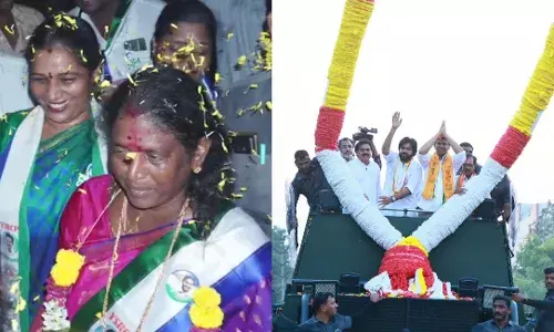 Campaign Troubles: Flowers cause infection to rivals Vanga Geetha, Pawan Kalyan; docs caution against garlands