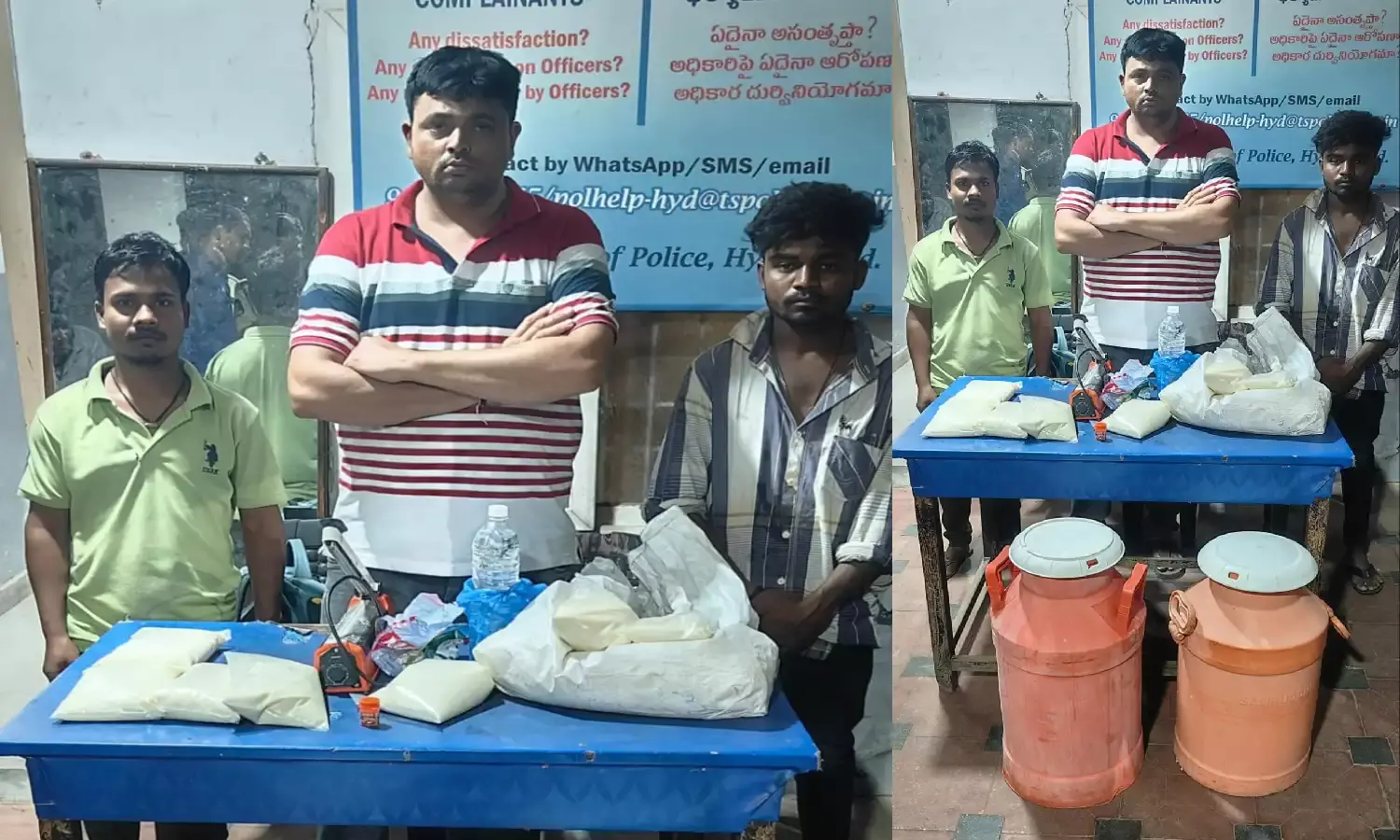 Hyderabad: Police bust milk adulteration gang; arrest 3