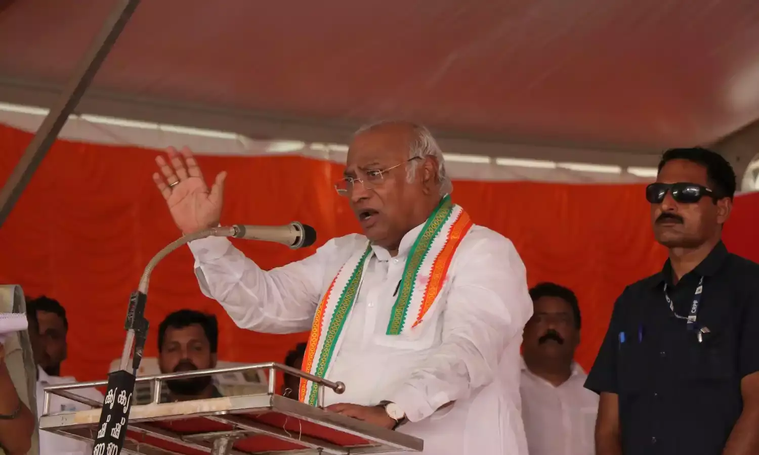 HL: Kharge dares Modi to expel those saying will change constitution