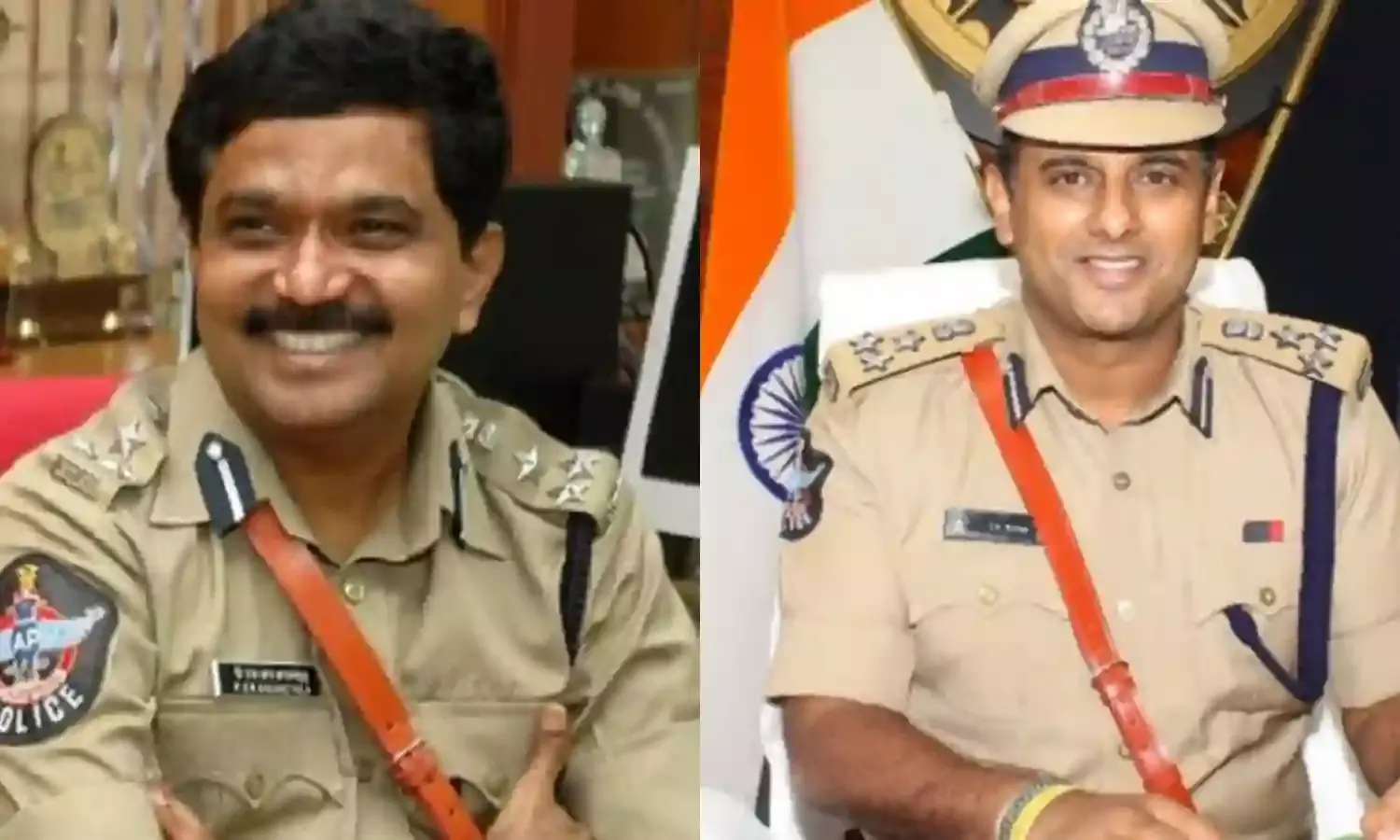 ECI orders transfer of AP Intel chief P Sitaramanjaneyulu, Vijayawada CP Kanthi Rana Tata