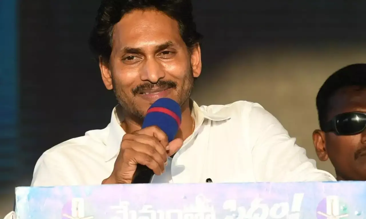 Pulivendula: CM Jagan files nomination, says sisters pulled into Opposition conspiracy