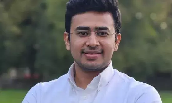 Tejasvi Surya booked for soliciting votes on grounds of religion: EC