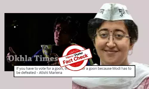 Fact Check: Viral video of AAPās Atishi asking people to āvote for goondasā instead of BJP is from 2019 elections