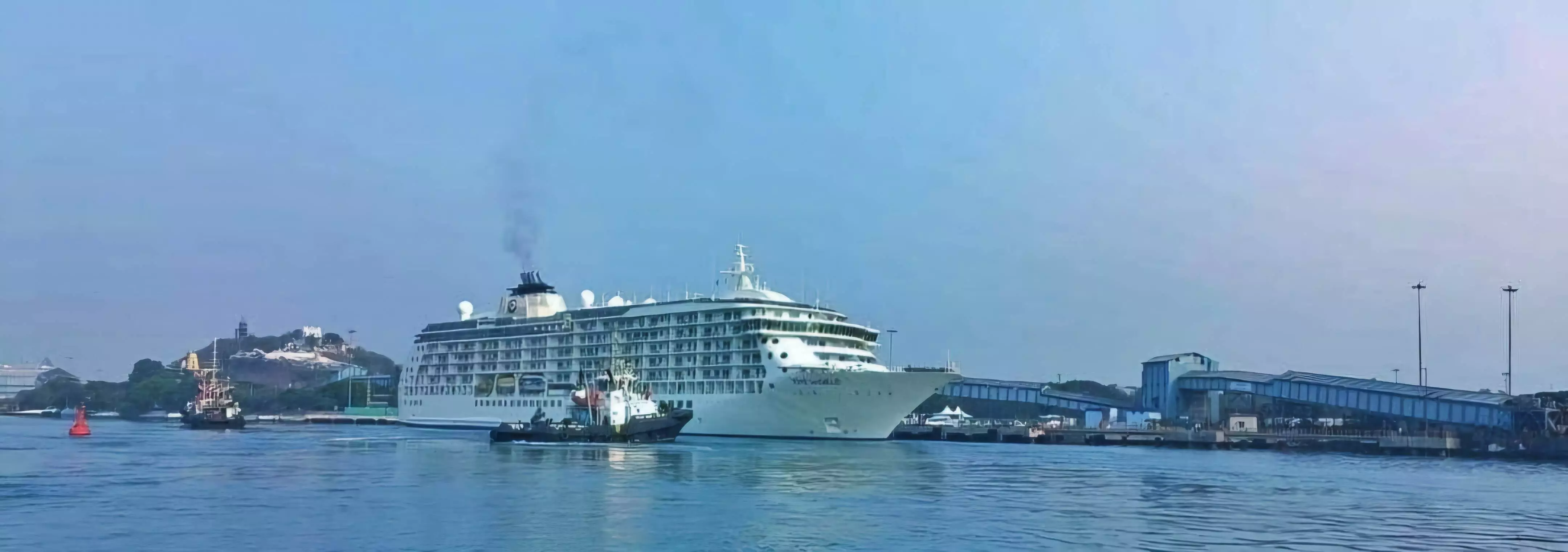Luxury cruise ship ‘The World’ makes maiden voyage to Visakhapatnam