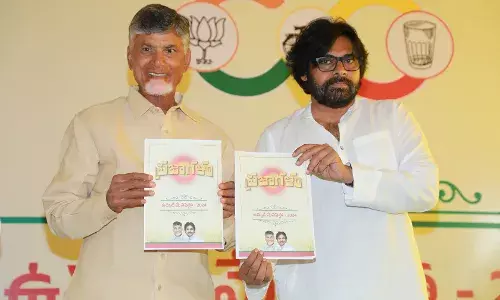 AP Polls: Absence of Modiās picture on TDP-Jana Sena manifesto stirs speculation