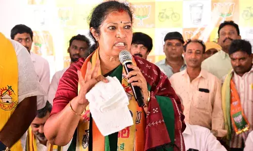 BJPs Purandeswari clarifies NDA manifesto represents TDP and Janasena only