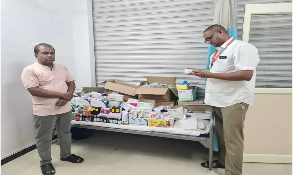 Hyderabad: Police book fake doctor at Lalaguda, seize 44 types of medicines