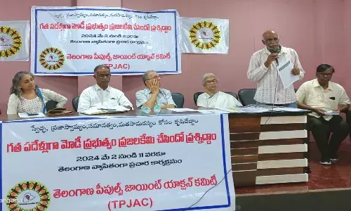 People should question Modi government: TPJAC launches 10-day campaignĀ inĀ Telangana