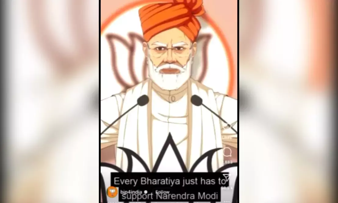 Hyderabad cops book official bjp4India Instagram handle for communal, inflammatory video