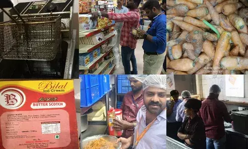 Live cockroaches, expired strawberry stock found at Clove, Creamstone outlets in Himayathnagar