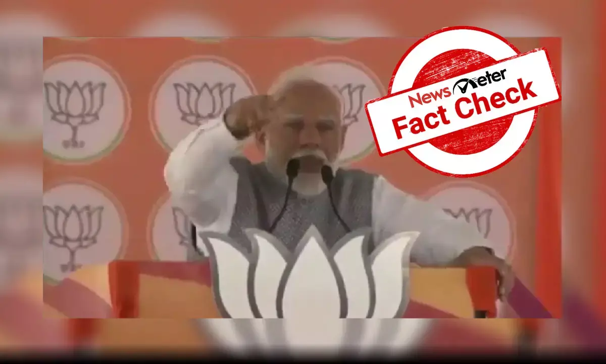 Fact Check: ಕರ್ನಾಟಕದ ಜನತೆಯನ್ನು ಪಾಪಿಗಳೆಂದು ಪ್ರಧಾನಿ ಮೋದಿ ಕರೆದಿದ್ದಾರೆಯೇ?