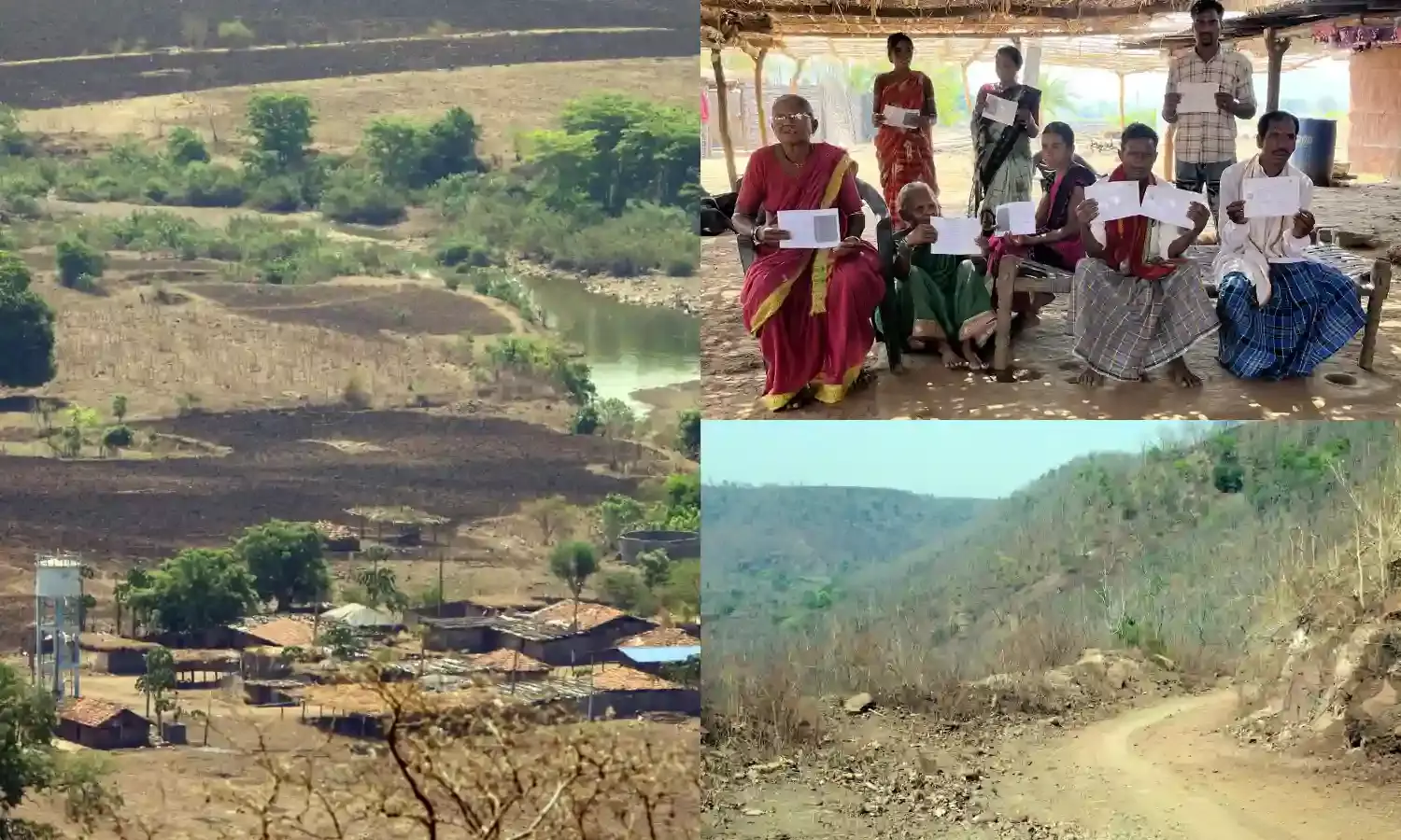 Ignored once again: Under scorching sun, Adilabads Bheemangondi voters to trek 6 km to reach polling station