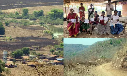 Ignored once again: Under scorching sun, Adilabads Bheemangondi voters to trek 6 km to reach polling station