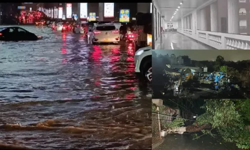 Hyderabad rains: Seven labourers killed; city plunges into darkness; traffic, metro trains hit  Hyderabad
