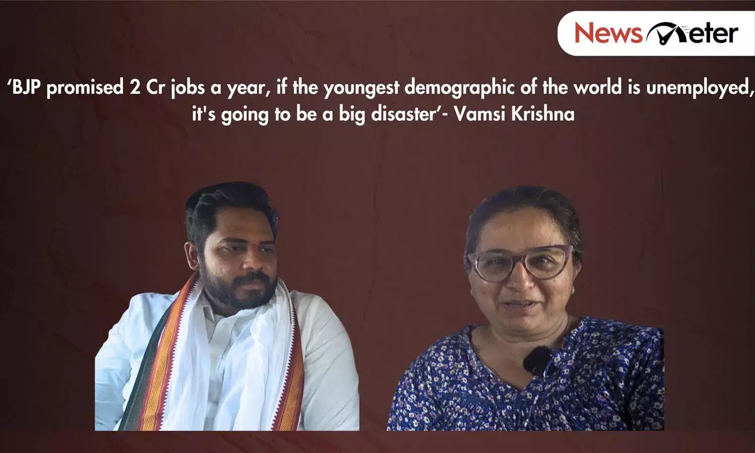 Despite the energy sectors presence, Pedapalli lacks water & toilets: Vamsi, Congress Candidate