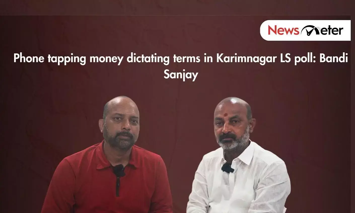 BJP will win big riding on Modis image in 2024 elections: Bandi Sanjay, Karimnagar candidate