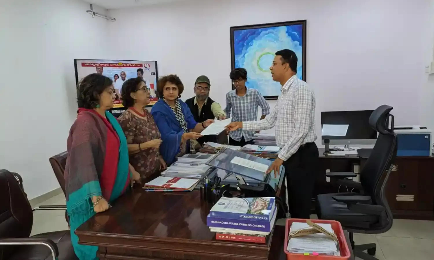 Hyderabad: Citizens send 400 postcards to ECI urging action against poll violations by PM Modi, BJP