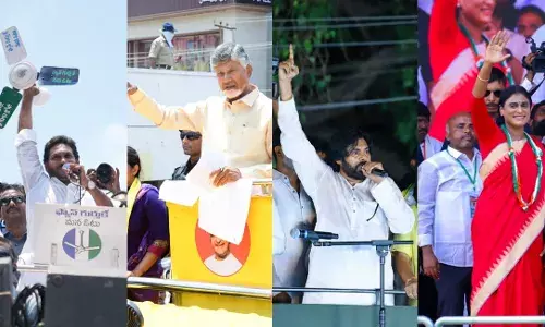 Andhra Pradesh polls: High-decibel campaign ends, polling on May 13