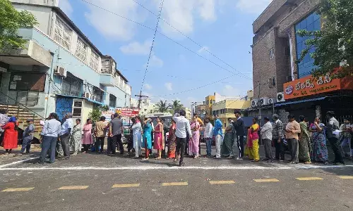 Live Updates: Andhra records 9.05% voter turnout in LS elections, 9.21% in Assembly polls at 9 am