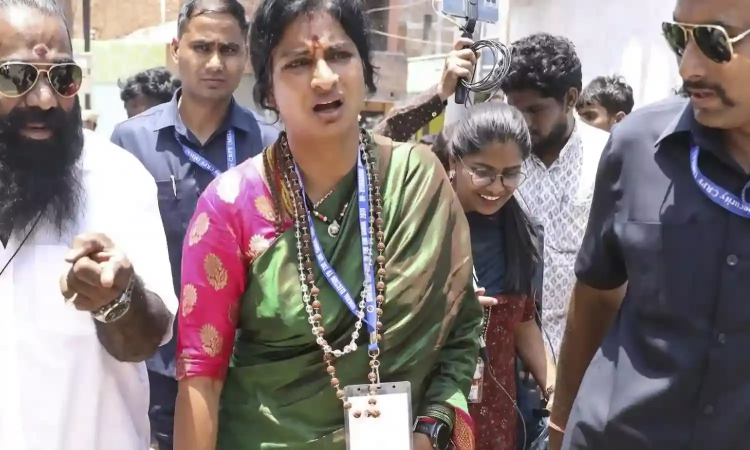 Hyderabad intellectuals urge ECI action against BJP’s Madhavi Latha over ‘intimidation of voters’