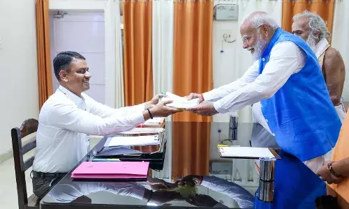 PM Modi files nomination from Varanasi Lok Sabha seat