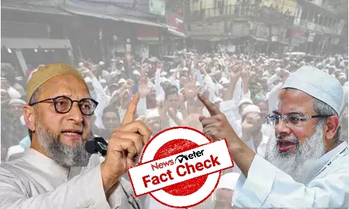 Fact Check : అసదుద్దీన్ ఒవైసీ నాయకత్వానికి వ్యతిరేకంగా మౌలానా మహమూద్ మదానీ మాట్లాడిన వీడియో వాస్తవానికి 2018 సంవత్సరానికి చెందినది