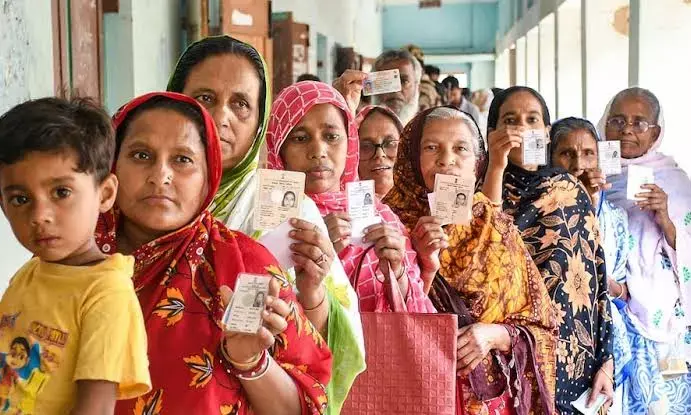 Fifth phase: Voting underway in 49 LS seats