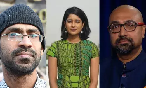 Siddiqui Kappan, Avani Dias and Bobby Ghosh