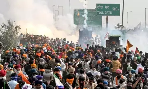 Farmers gather at Shambhu, Khanauri to mark 100 days of Delhi Chalo protest