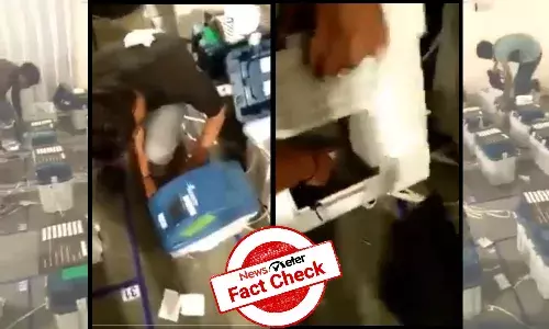Fact Check : YSRCP ą°Ŗą°¾ą°°ą±ą°ą±  ą°øą°ą±ą°Æą±ą°²ą± VVPAT ą°®ą±ą°øą°¾ą°Øą°æą°ą°æ ą°Ŗą°¾ą°²ą±ą°Ŗą°”ą°æą°Øą°ą±ą°²ą± ą°¤ą°Ŗą±ą°Ŗą±ą°”ą± ą°Ŗą±ą°°ą°ą°¾ą°°ą° ą°ą±ą°øą±ą°¤ą±ą°Øą±ą°Øą°¾ą°°ą±