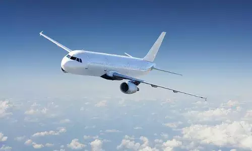 Man tries to open door of flight mid-air, held in Hyderabad
