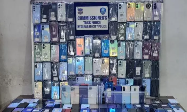 Global smuggling gang busted in Hyderabad: 713 smartphones seized, 31 in custody