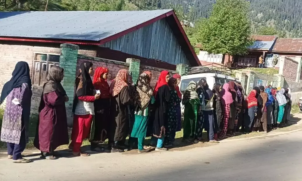JK records highest voter turnout in 35 yrs; CEC indicates assembly polls to be held soon