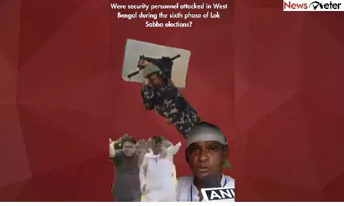 Fact check: Were security personnel attacked in West Bengal during the sixth phase of Lok Sabha elections?