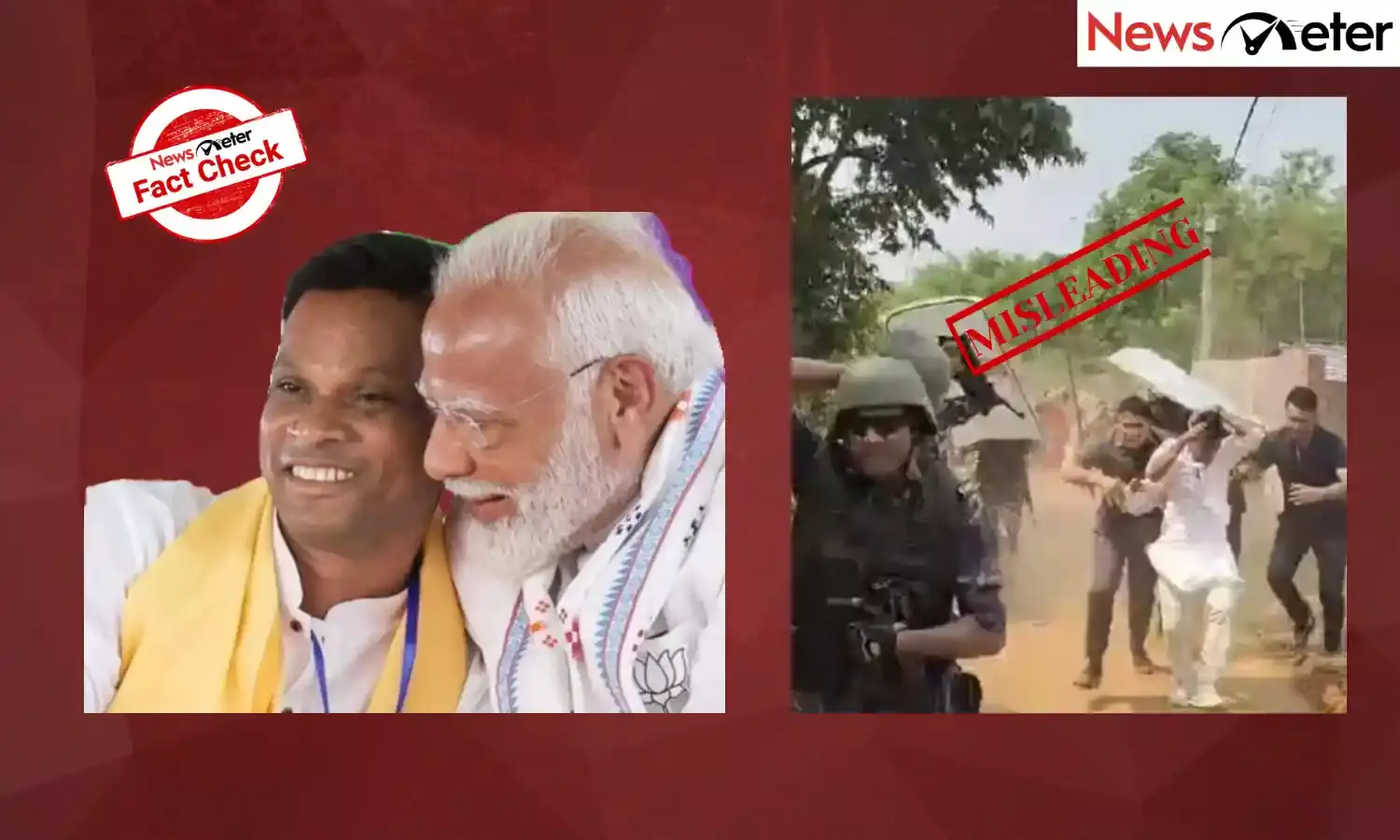 Fact Check: ಪಶ್ಚಿಮ ಬಂಗಾಳದಲ್ಲಿ ಬಿಜೆಪಿ ಅಭ್ಯರ್ಥಿಯ ಮೇಲೆ ಗುಂಪು ದಾಳಿಯ ವೀಡಿಯೊವನ್ನು ಭದ್ರತಾ ಪಡೆಗಳ ಮೇಲೆ ಹಲ್ಲೆ ಎಂದು ಹಂಚಿಕೊಳ್ಳಲಾಗಿದೆ