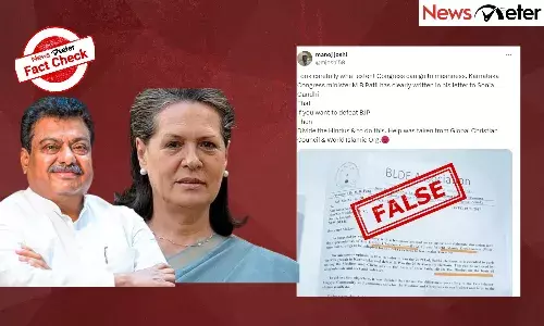 Fact Check: Fake letter from Karnataka Congress minister MB Patil resurfaces