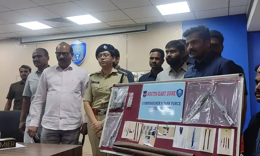 Hyderabad: Cops foil murder plot, arrest 5 history sheeters with pistol, live rounds